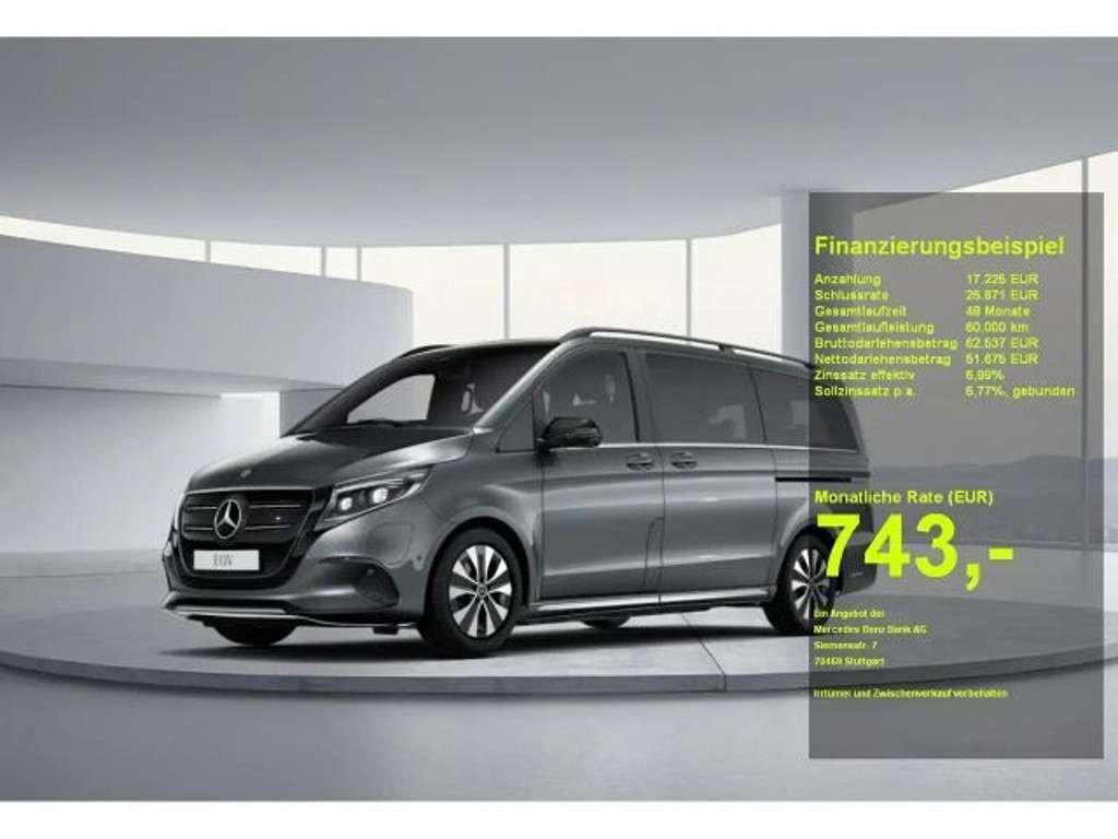 Mercedes-Benz EQV 2024 Elektrisch