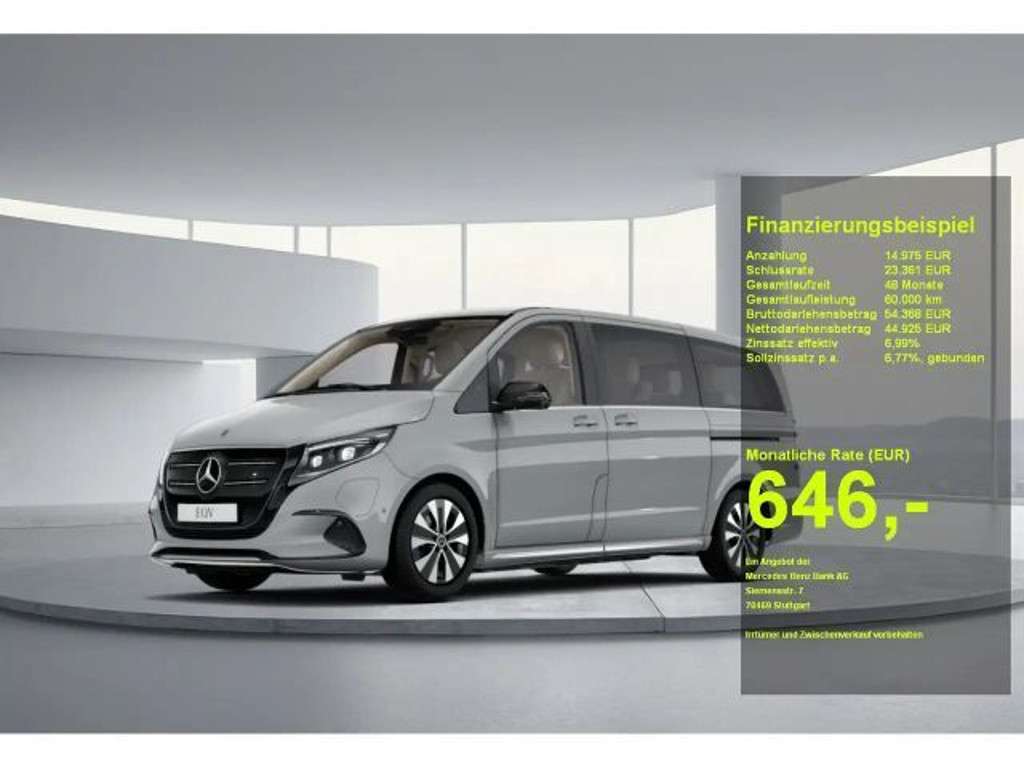 Mercedes-Benz EQV 2024 Elektrisch