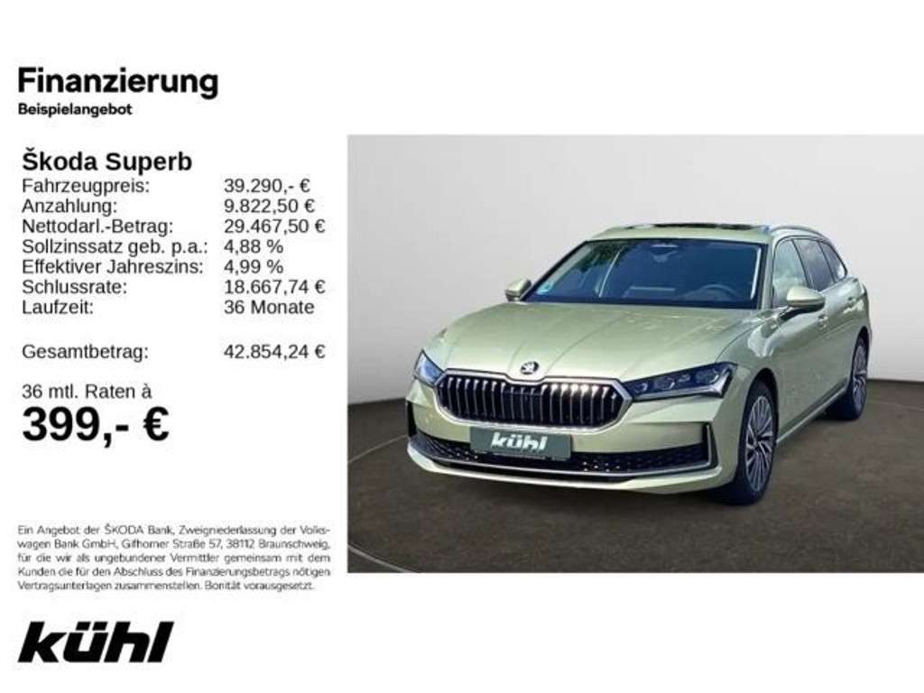 Skoda Superb 2024 Benzine