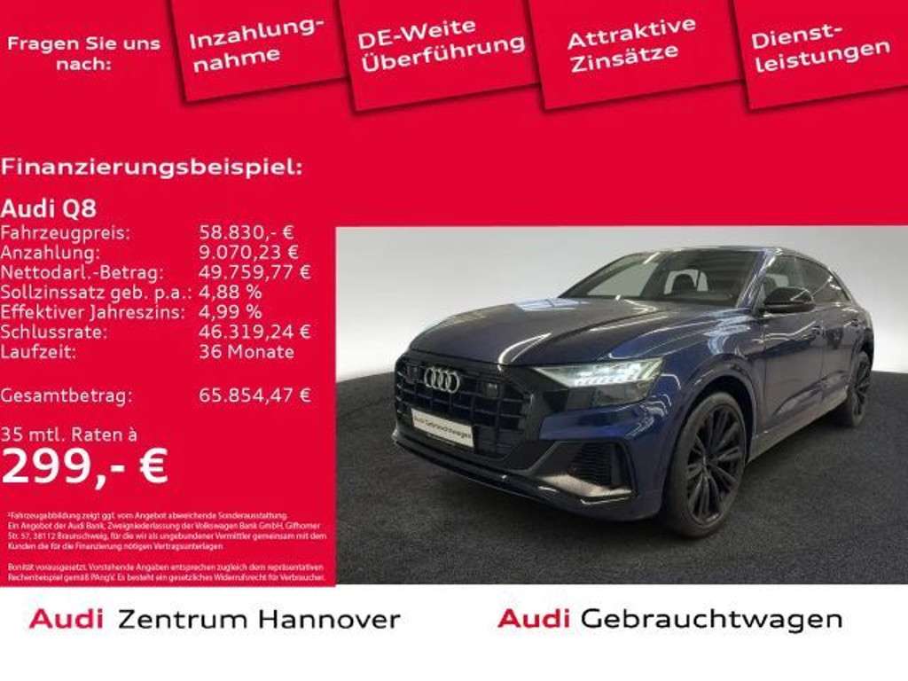 Audi Q8 2022 Benzine