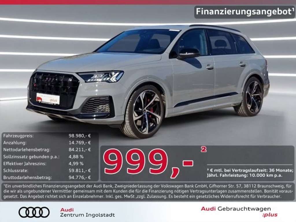 Audi SQ7 2024 Benzine