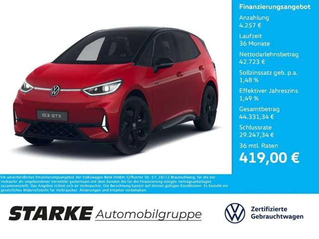 Volkswagen ID.3 2025 Elektrisch