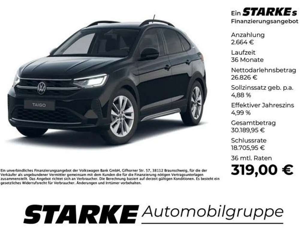 Volkswagen Taigo 2025 Benzine