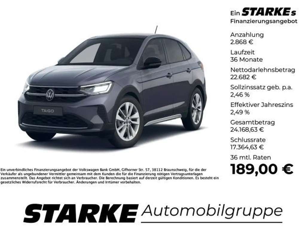 Volkswagen Taigo 2025 Benzine