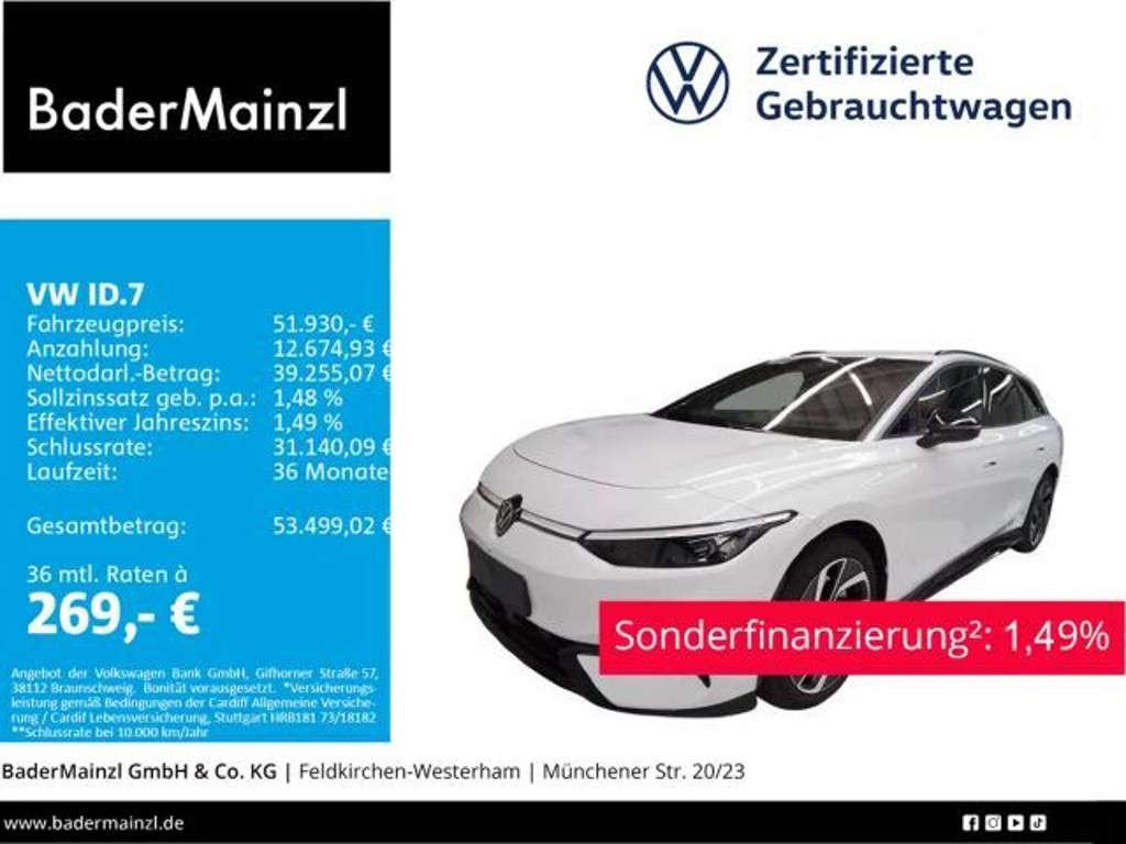 Volkswagen ID.7 2025 Elektrisch