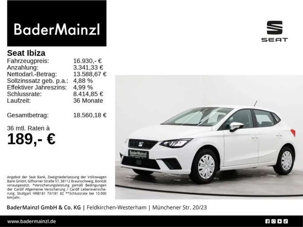 Seat Ibiza 2025 Benzine