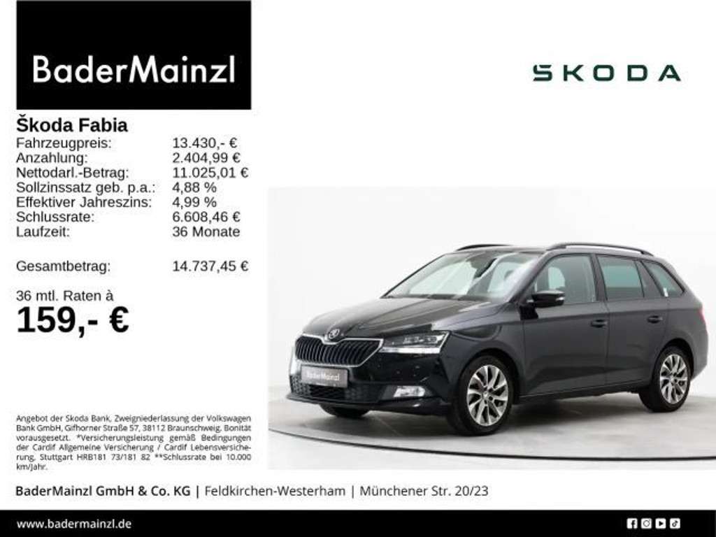 Skoda Fabia 2022 Benzine