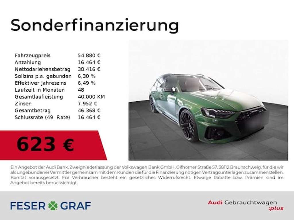 Audi RS4 2021 Benzine
