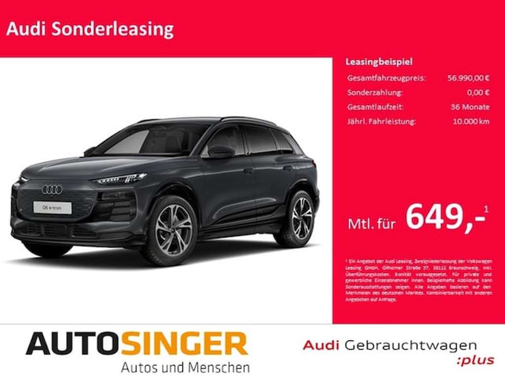 Audi Q6 e-tron 2025 Elektrisch