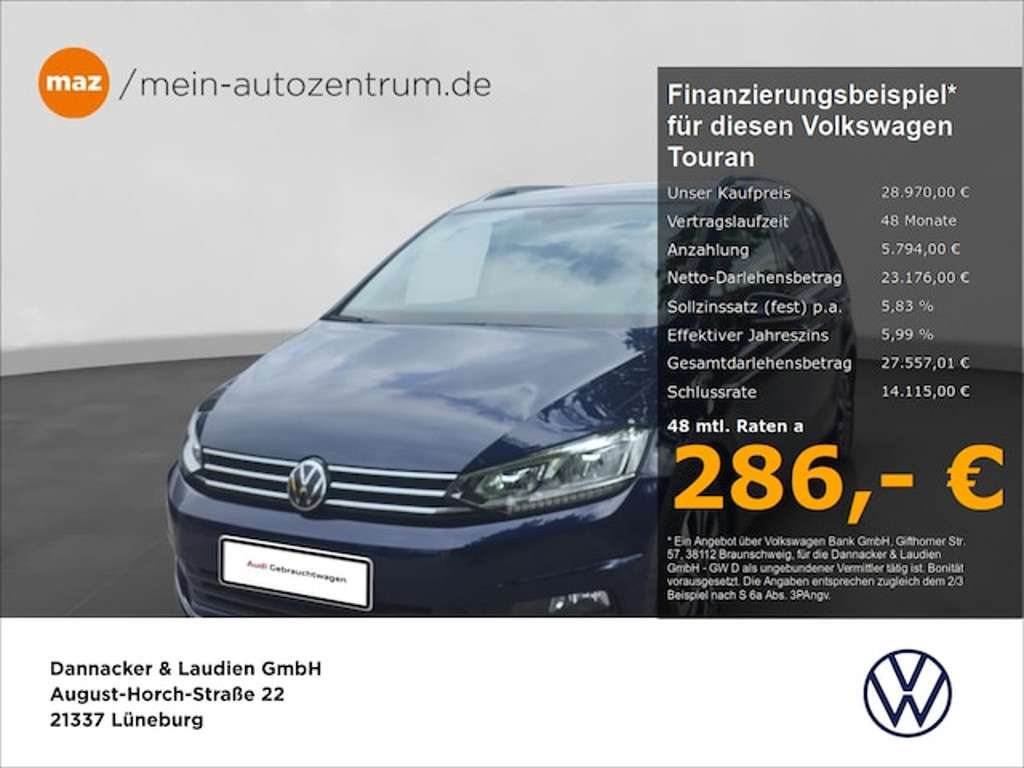 Volkswagen Touran 2021 Benzine