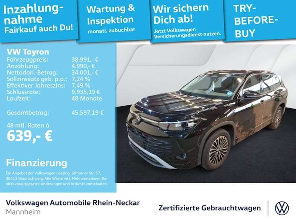 Volkswagen Tayron 2025 Benzine