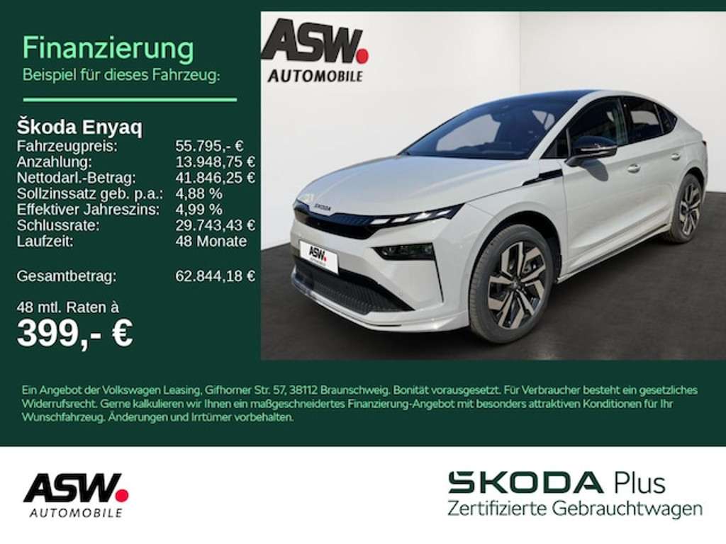 Skoda Enyaq 2025 Elektrisch