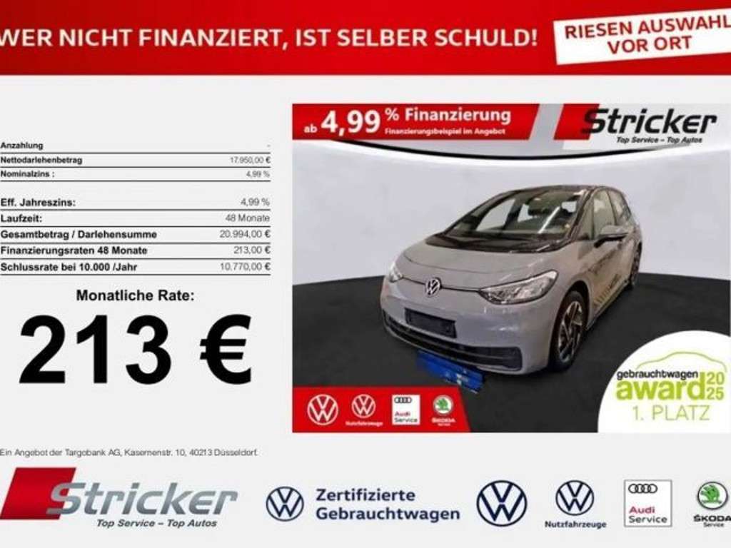 Volkswagen ID.3 2021 Elektrisch