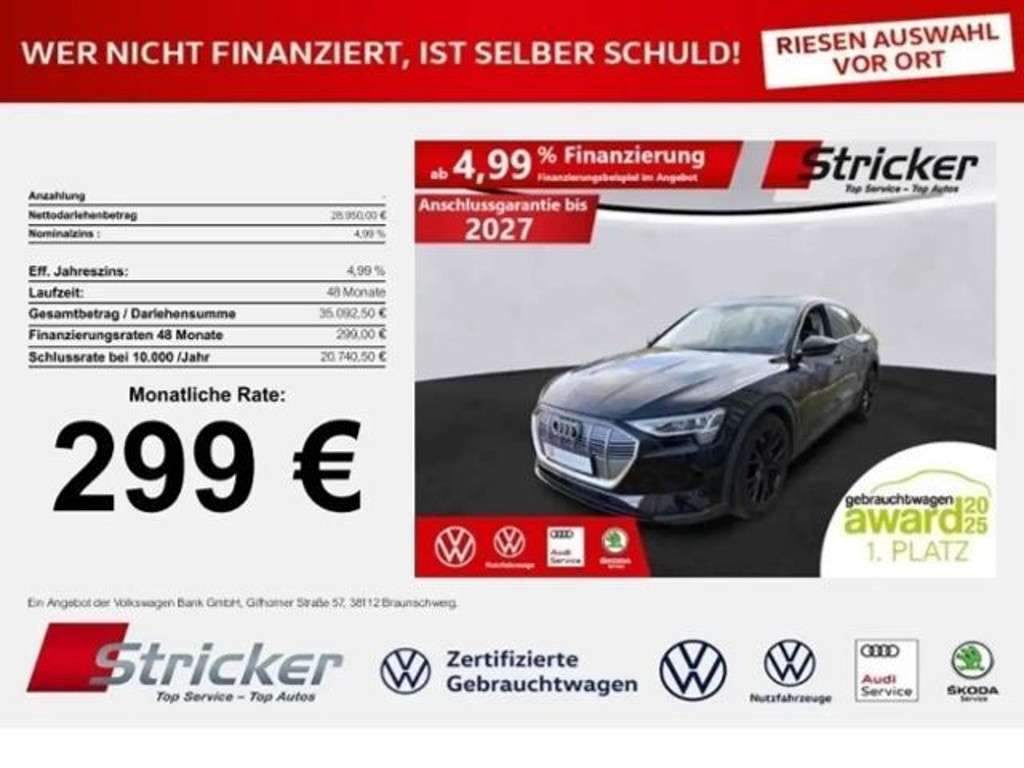 Audi e-tron 2022 Elektrisch