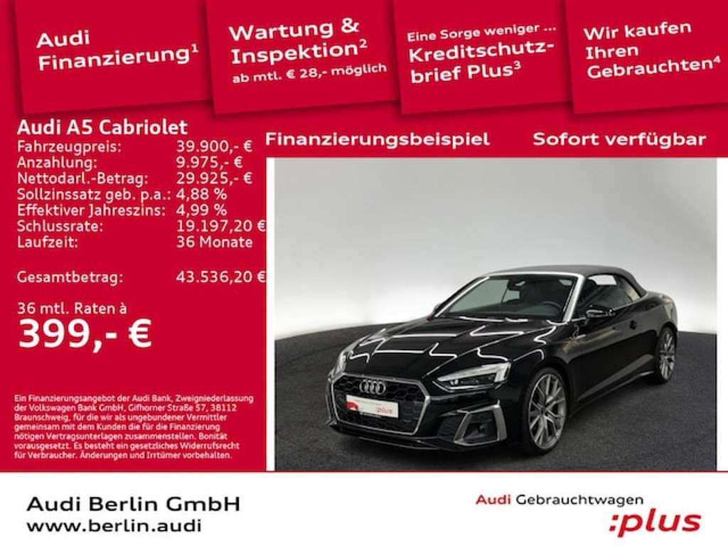 Audi A5 2022 Benzine
