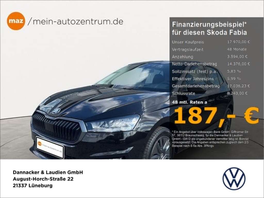 Skoda Fabia 2022 Benzine