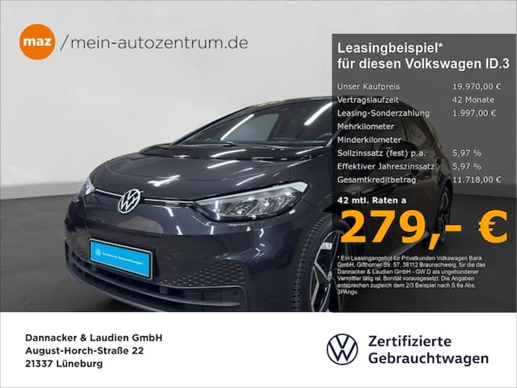 Volkswagen ID.3 2021 Elektrisch