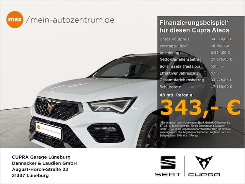 Cupra Ateca 2022 Benzine