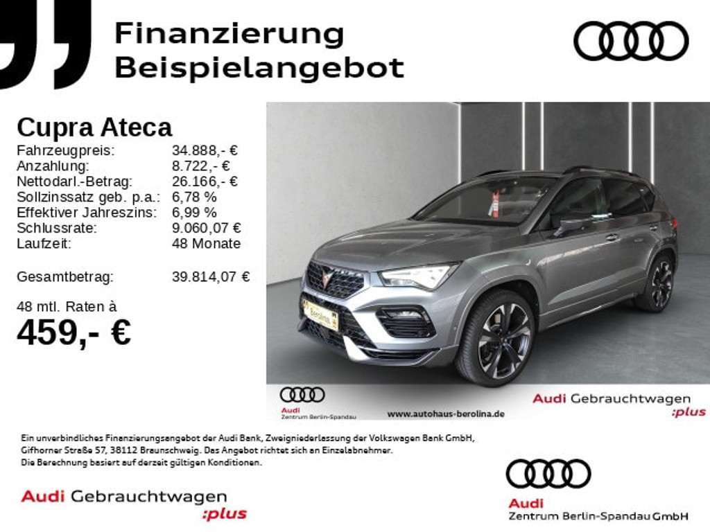 Cupra Ateca 2023 Benzine