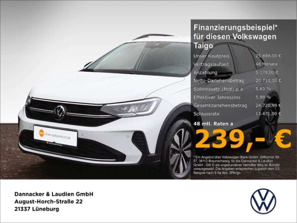 Volkswagen Taigo 2024 Benzine