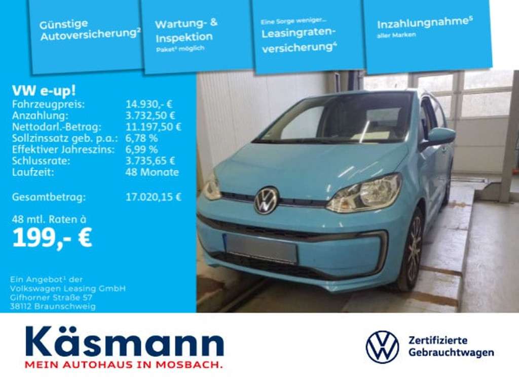 Volkswagen e-Up! 2022 Elektrisch