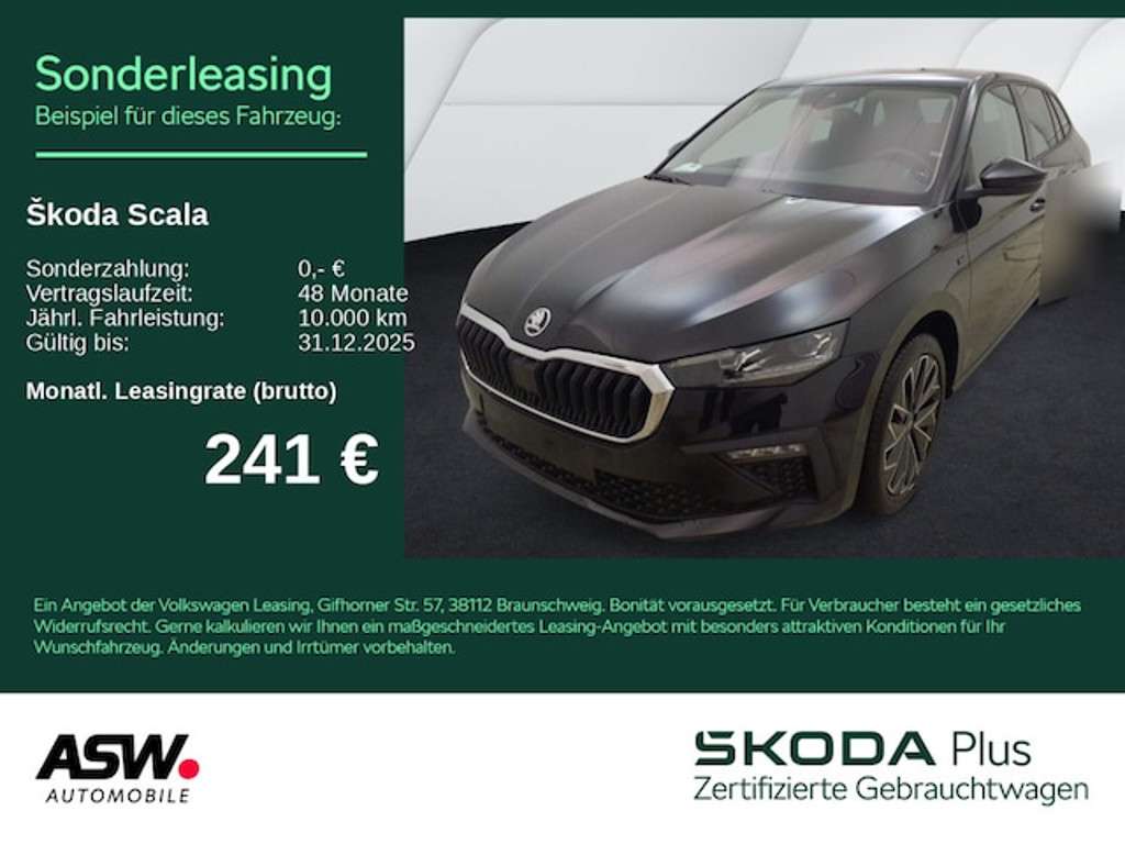 Skoda Scala 2025 Benzine