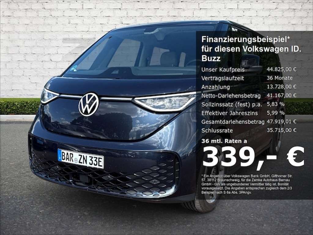 Volkswagen ID. Buzz 2023 Elektrisch