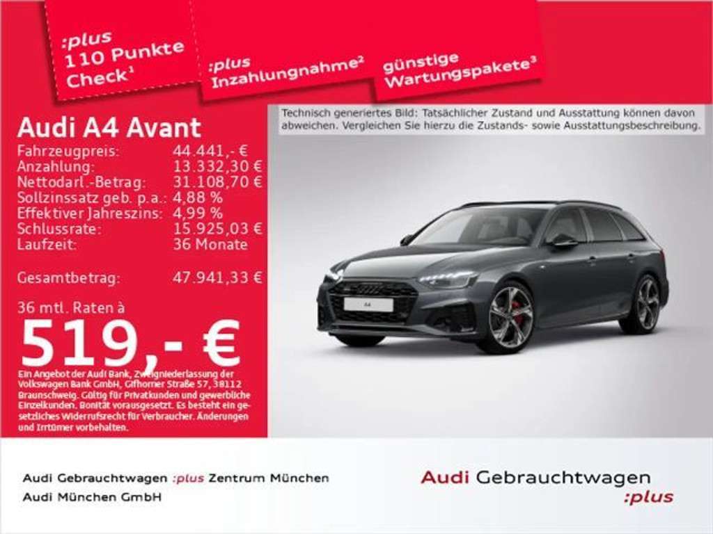 Audi A4 2024 Benzine