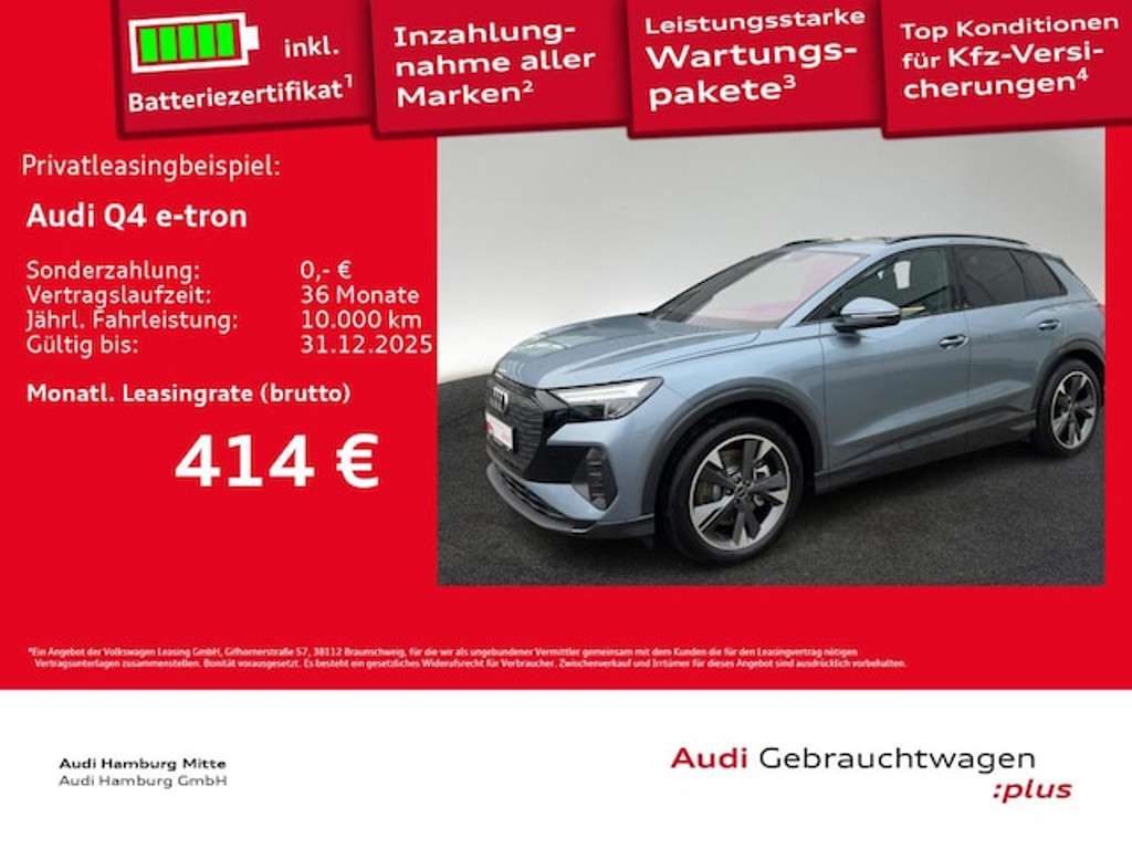 Audi Q4 e-tron 2025 Elektrisch