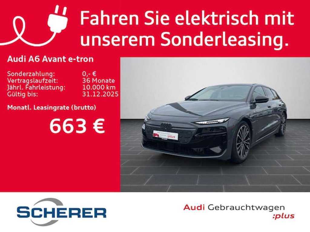 Audi A6 e-tron 2025 Elektrisch