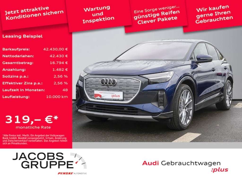 Audi Q4 e-tron 2025 Elektrisch