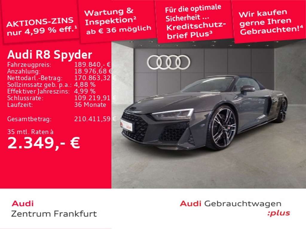 Audi R8 2024 Benzine
