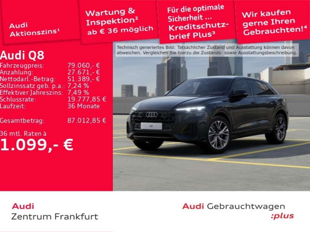 Audi Q8 2025 Hybride Benzine