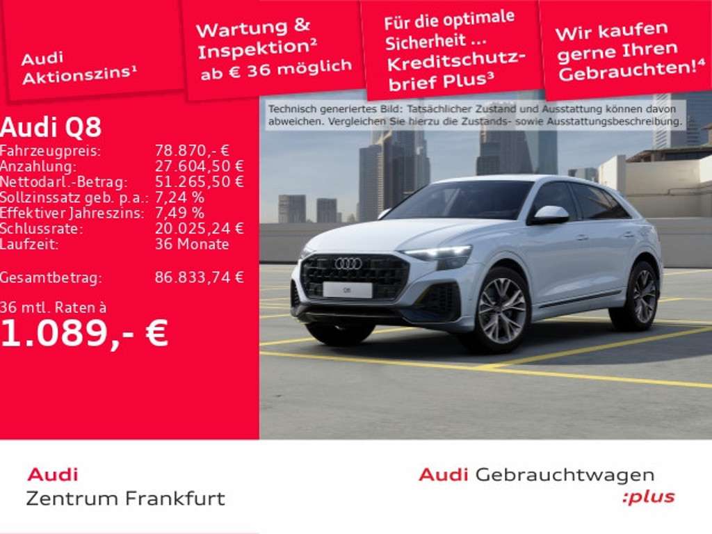 Audi Q8 2025 Hybride Benzine