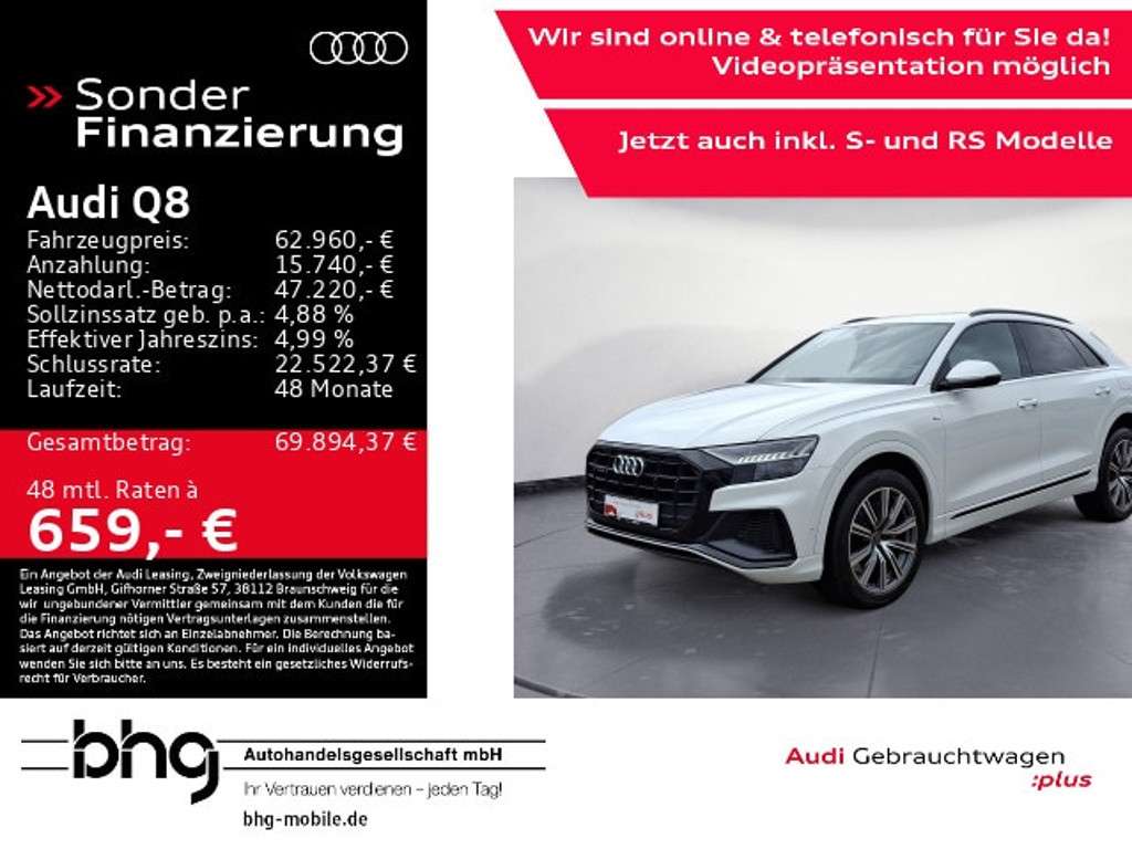 Audi Q8 2021 Hybride Benzine