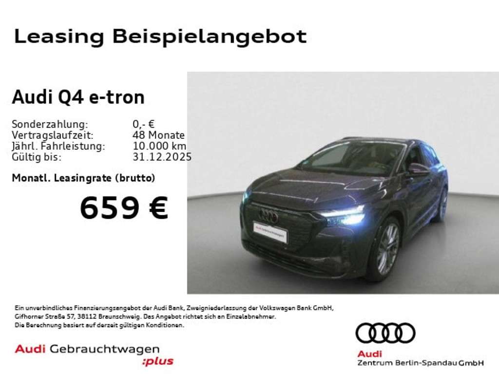 Audi Q4 e-tron 2025 Elektrisch