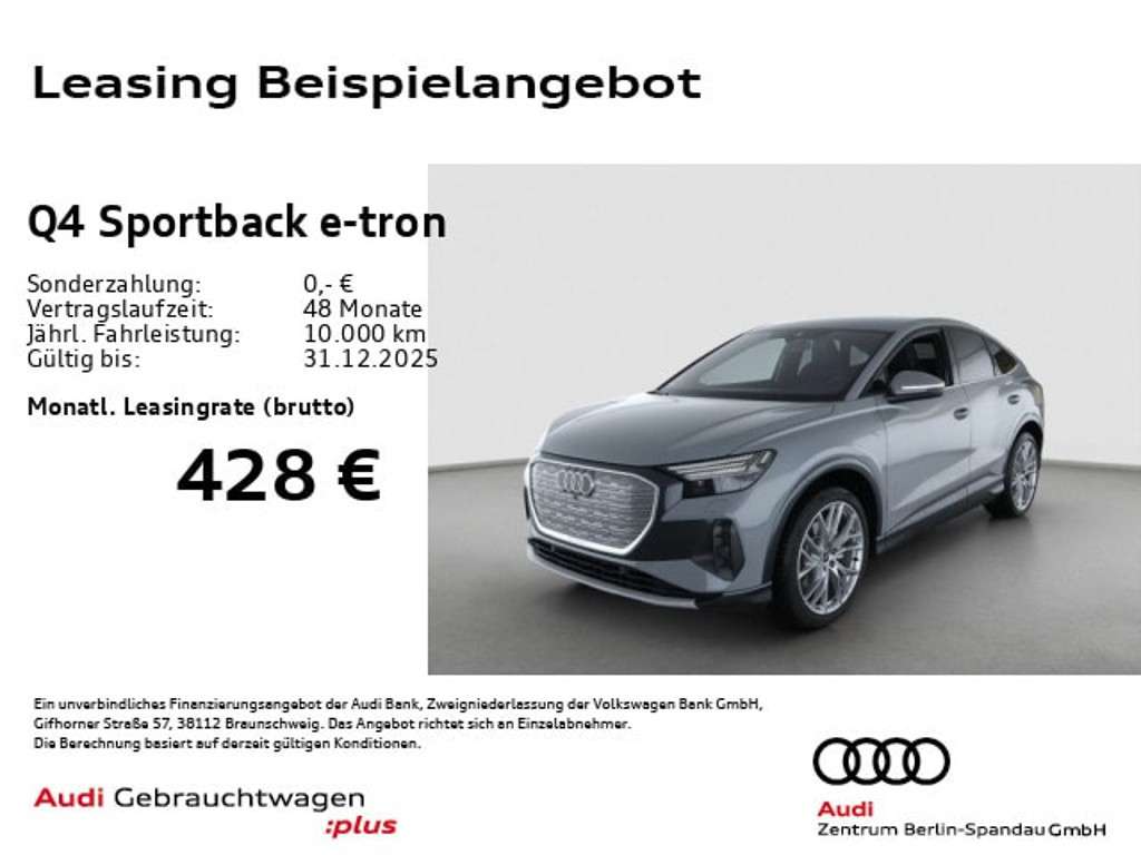 Audi Q4 e-tron 2025 Elektrisch