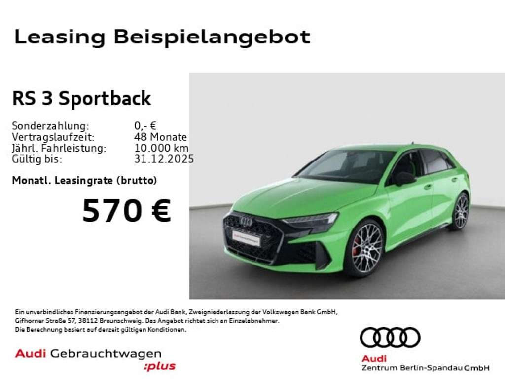 Audi RS3 2024 Benzine
