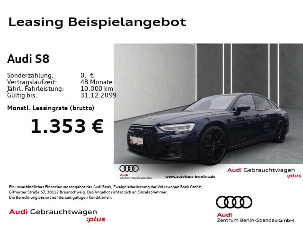 Audi S8 2024 Benzine