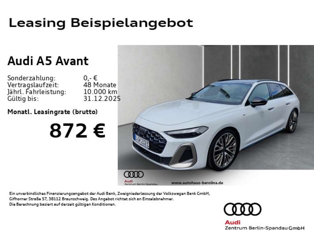 Audi A5 2025 Hybride Benzine