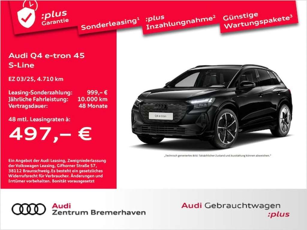 Audi Q4 e-tron 2025 Elektrisch