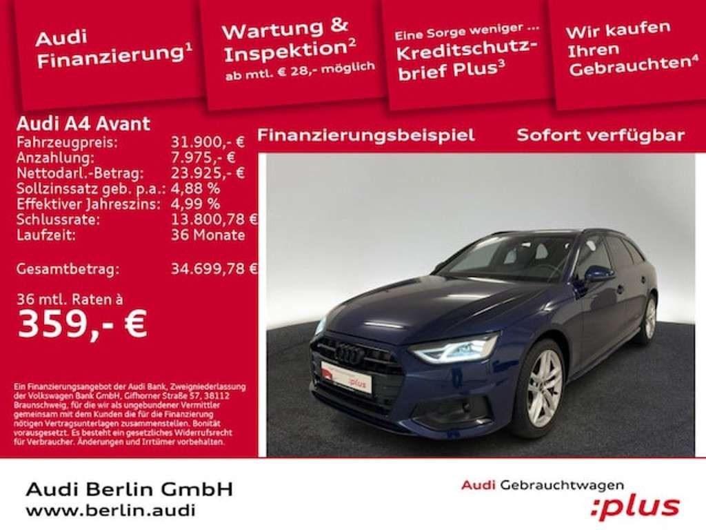 Audi A4 2023 Benzine