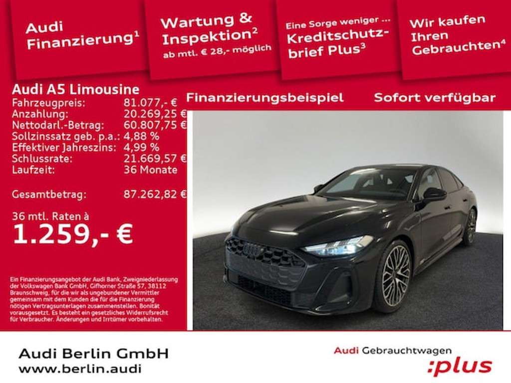 Audi A5 2025 Hybride Benzine