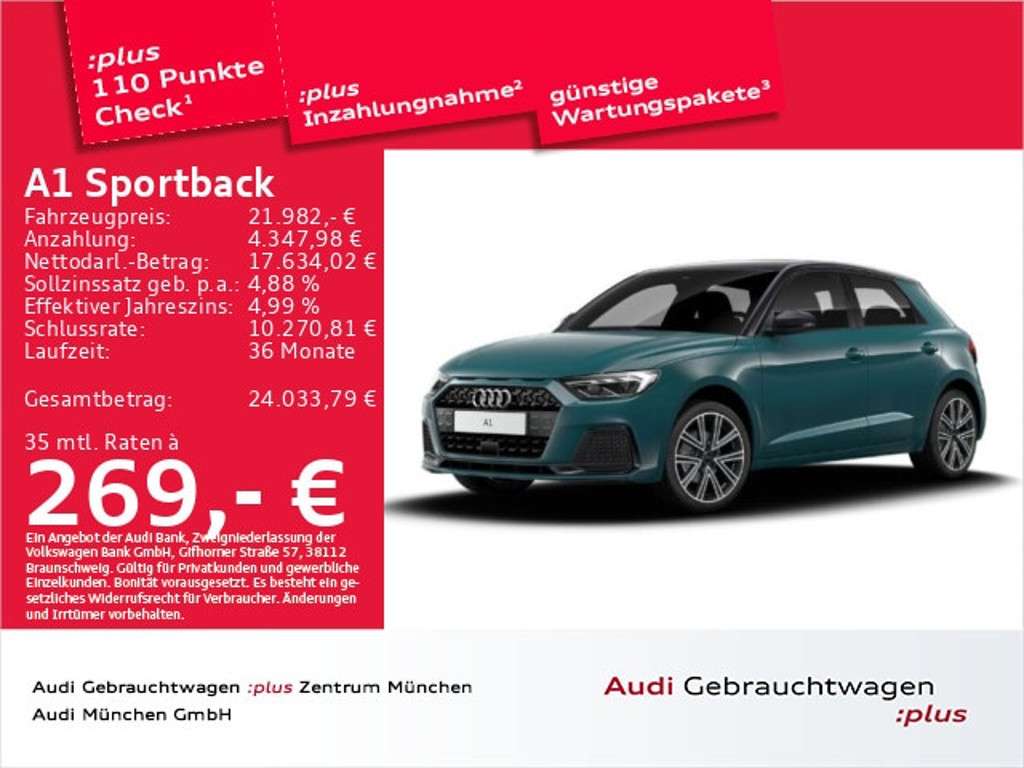 Audi A1 2021 Benzine