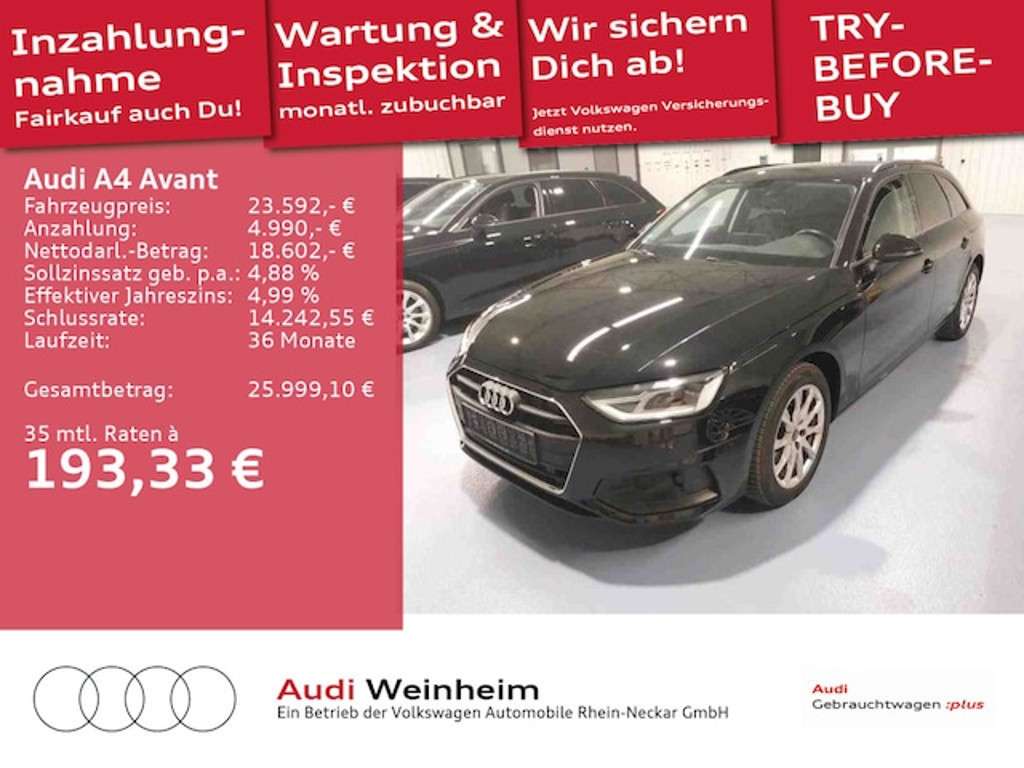 Audi A4 2022 Benzine
