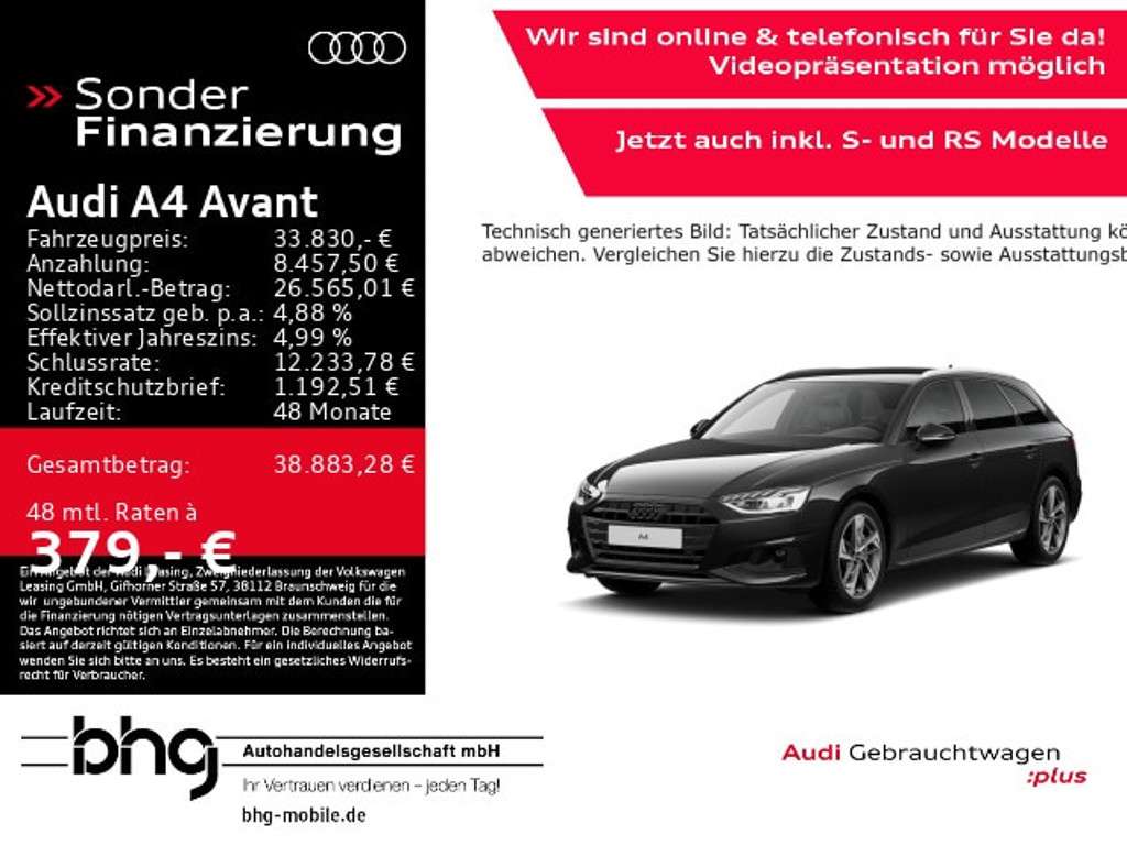 Audi A4 2023 Benzine