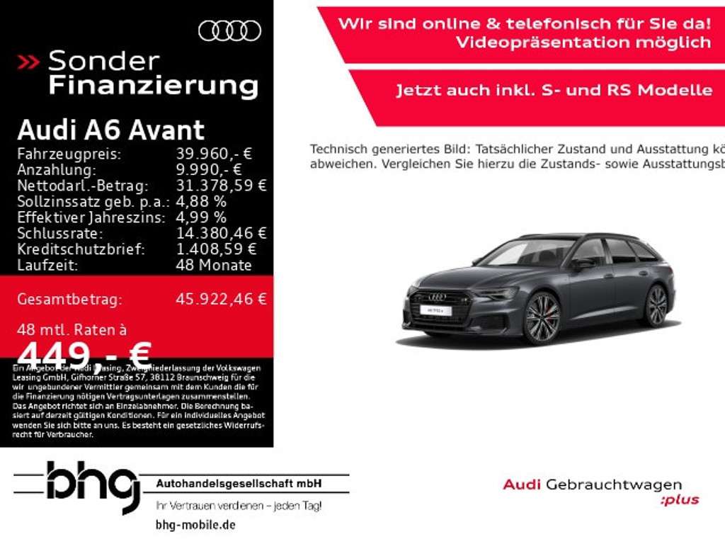 Audi A6 2021 Hybride Benzine