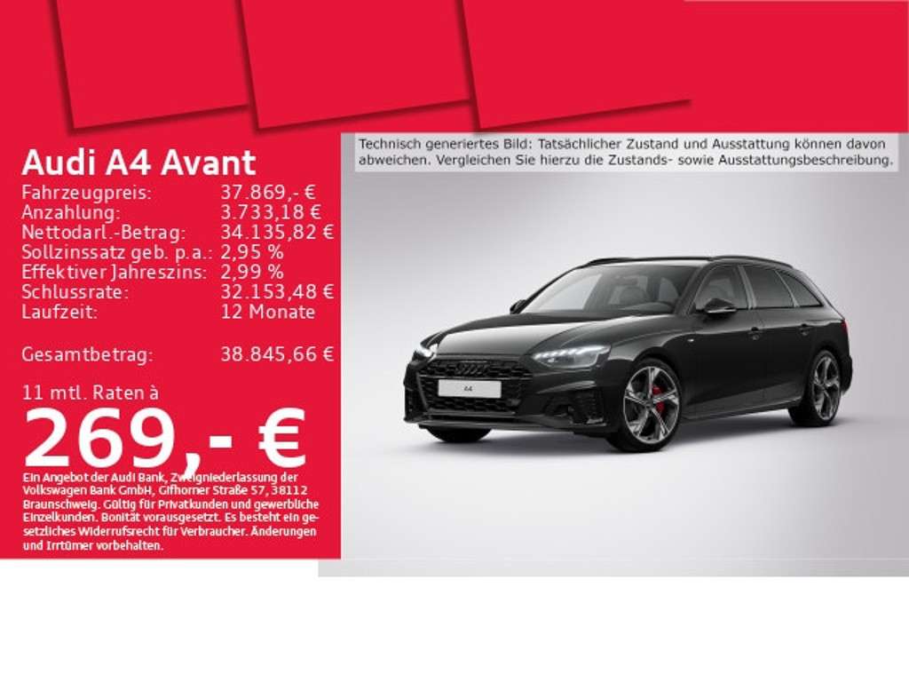 Audi A4 2023 Benzine