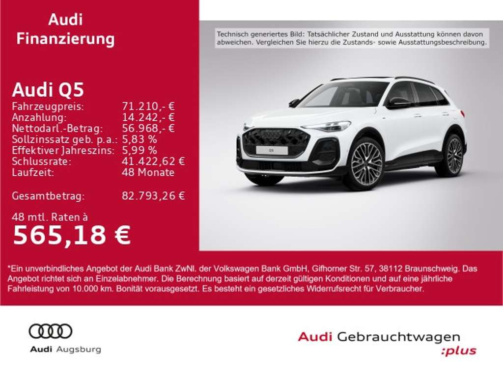 Audi Q5 2025 Hybride Benzine