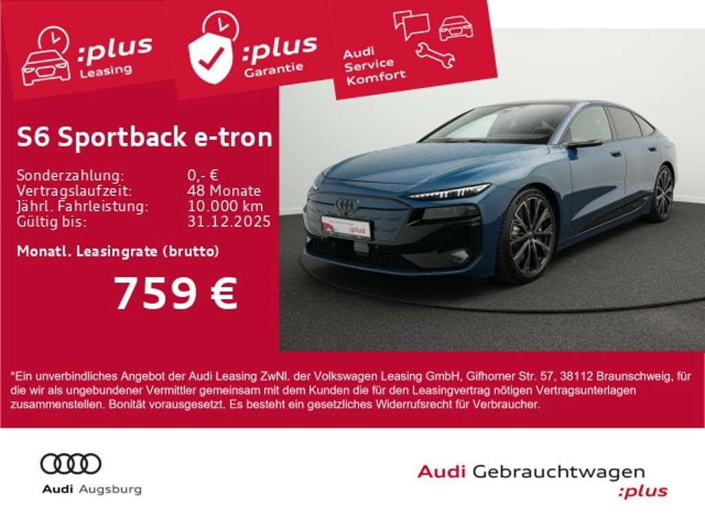Audi A6 e-tron 2025 Elektrisch